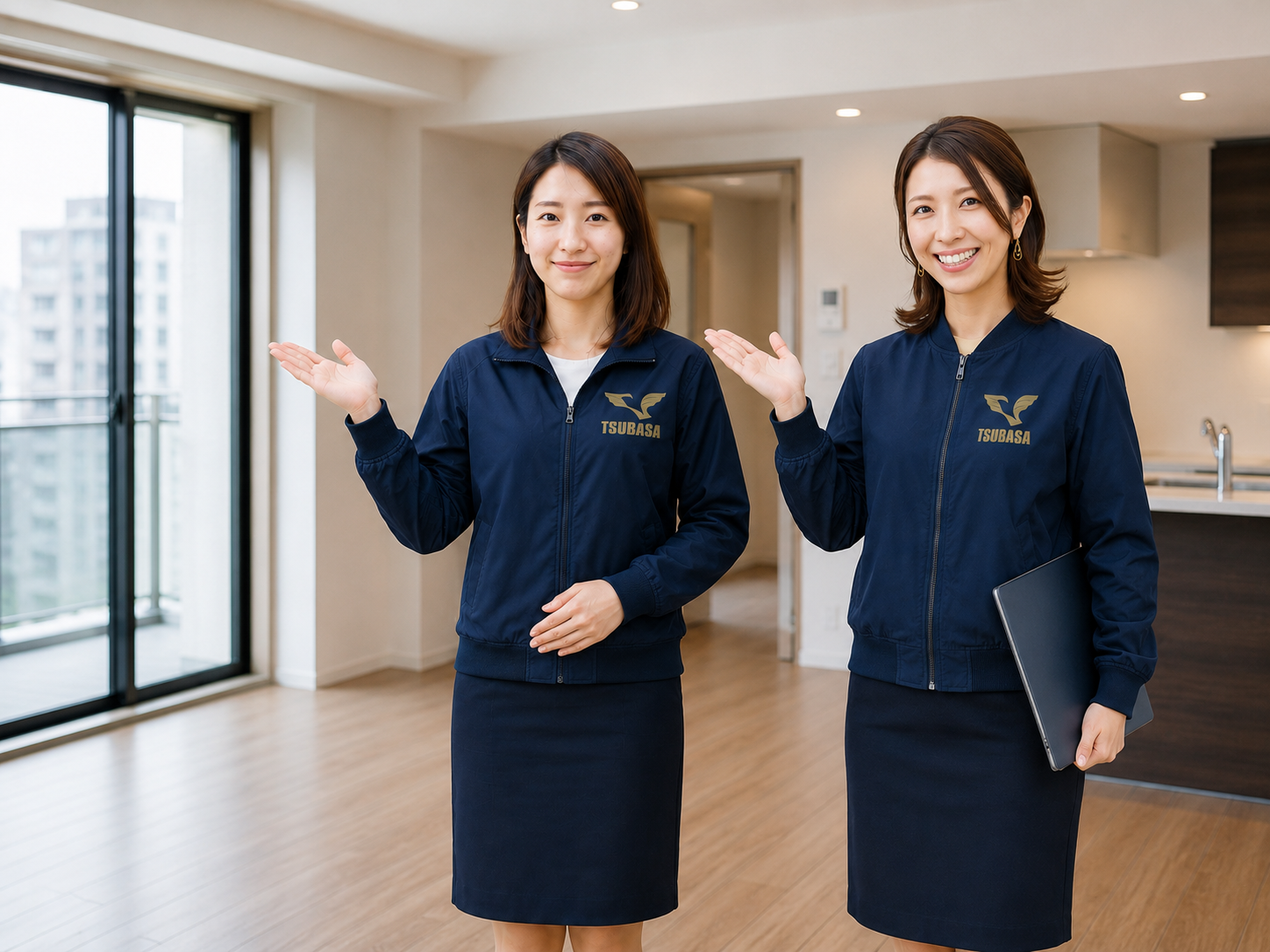 不動産営業として働くTSUBASAエステートスタッフ